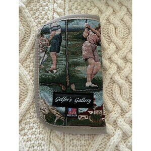Golfer's Gallery Tapestry Eyeglass Case